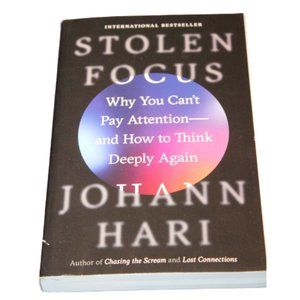 3/$25 🏷 Stolen Focus by Johann Hari